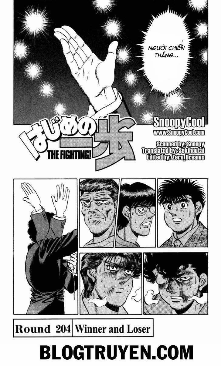 Hajime No Ippo 204 trang 1