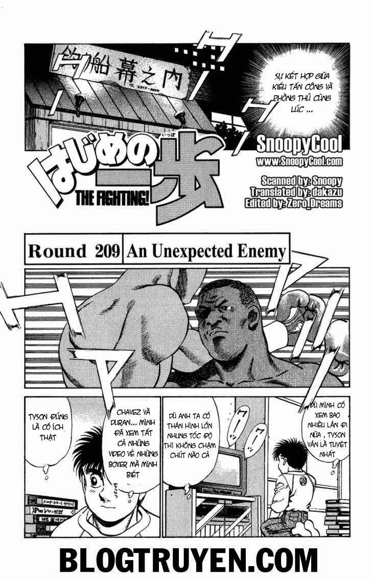 Hajime No Ippo 209 trang 1