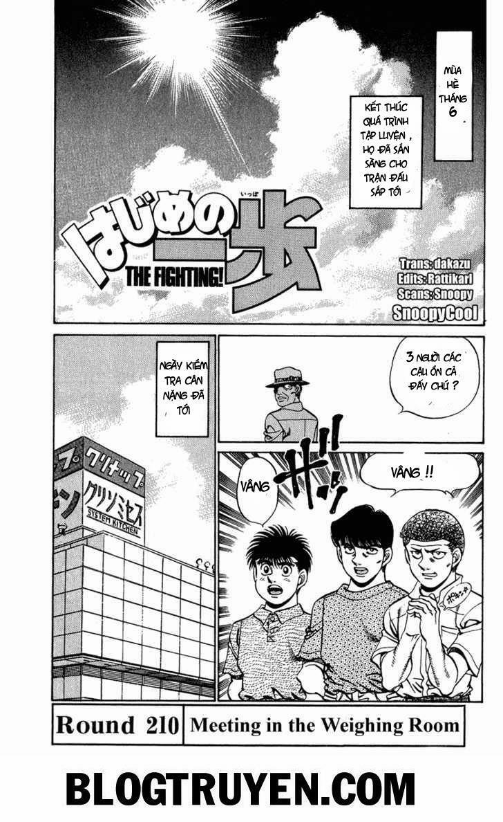 Hajime No Ippo 210 trang 1