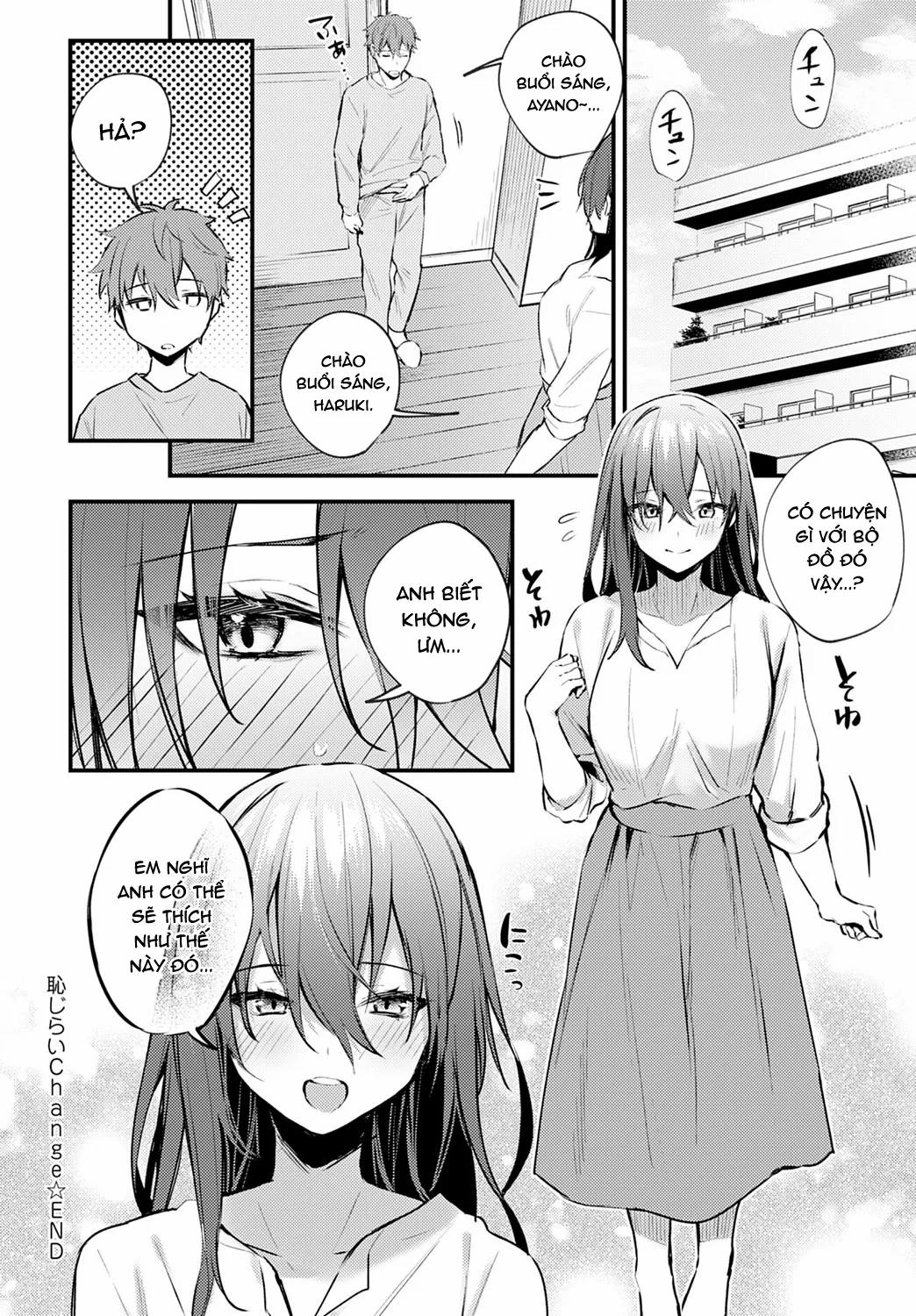 Hajirai Change [Bashful Change] 1 trang 23
