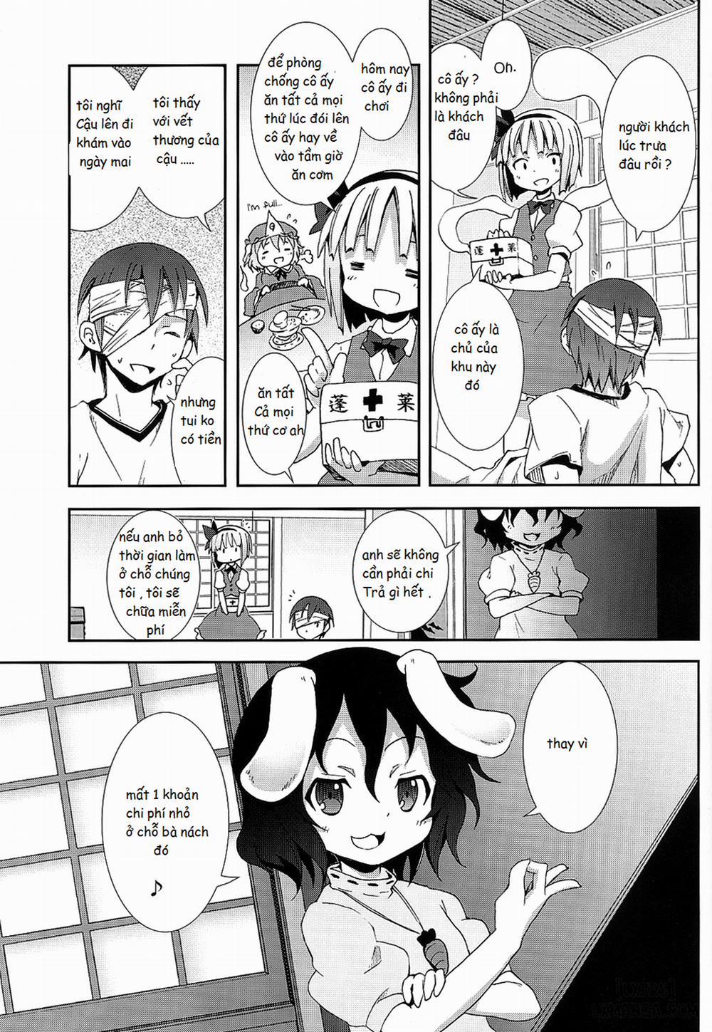 Hakugyokurou to Youmu to Arbeit Oneshot trang 23