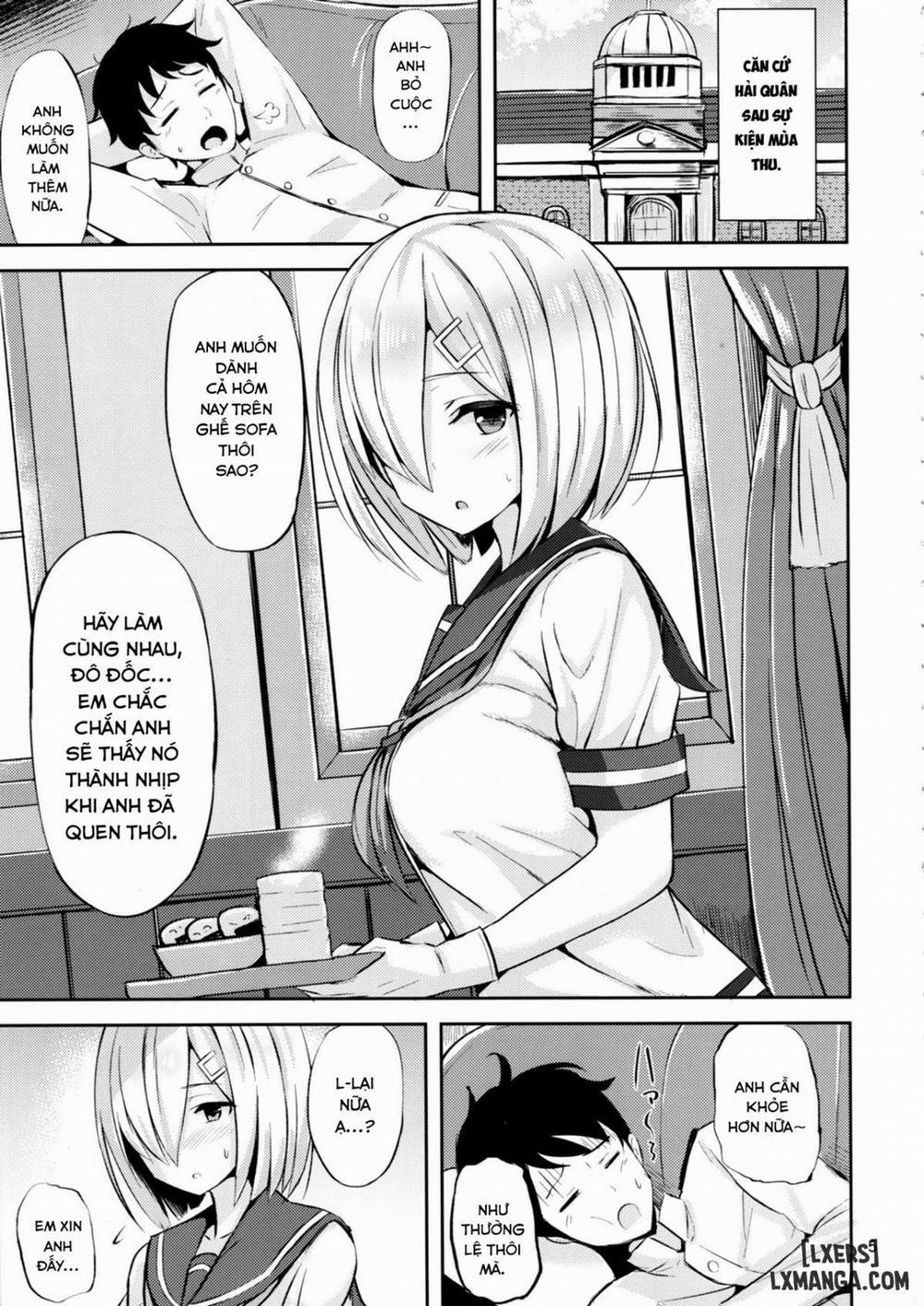 Hamakaze ni Iyasaretai Oneshot trang 3