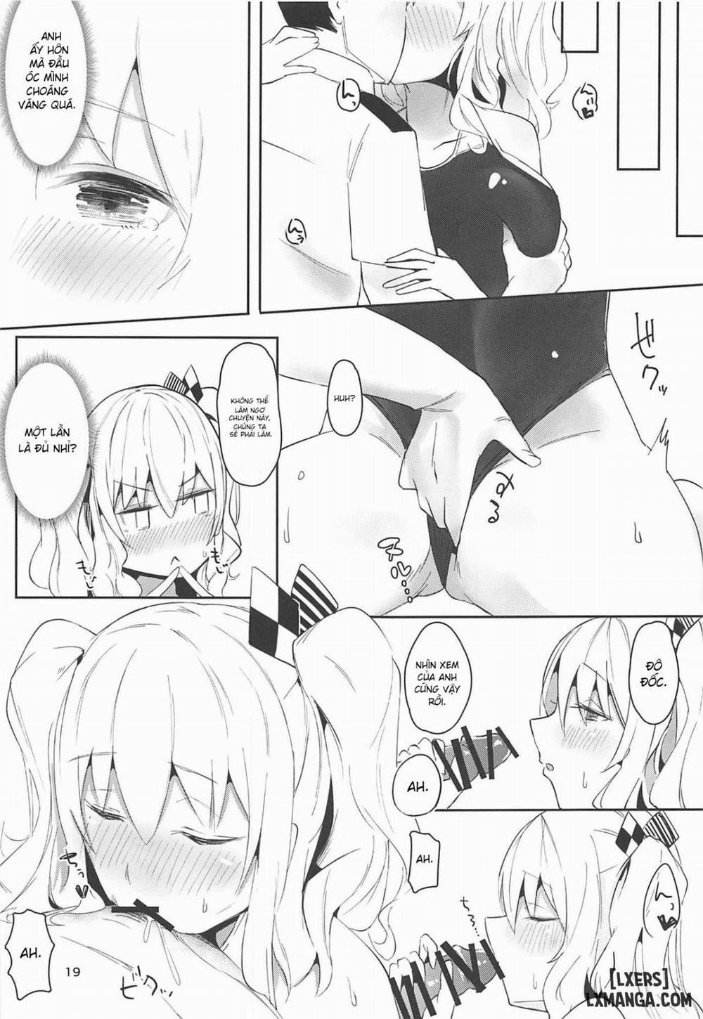 Hamakaze to Kashima to Kyouei Mizugi na Hon Chương Oneshot Trang 19