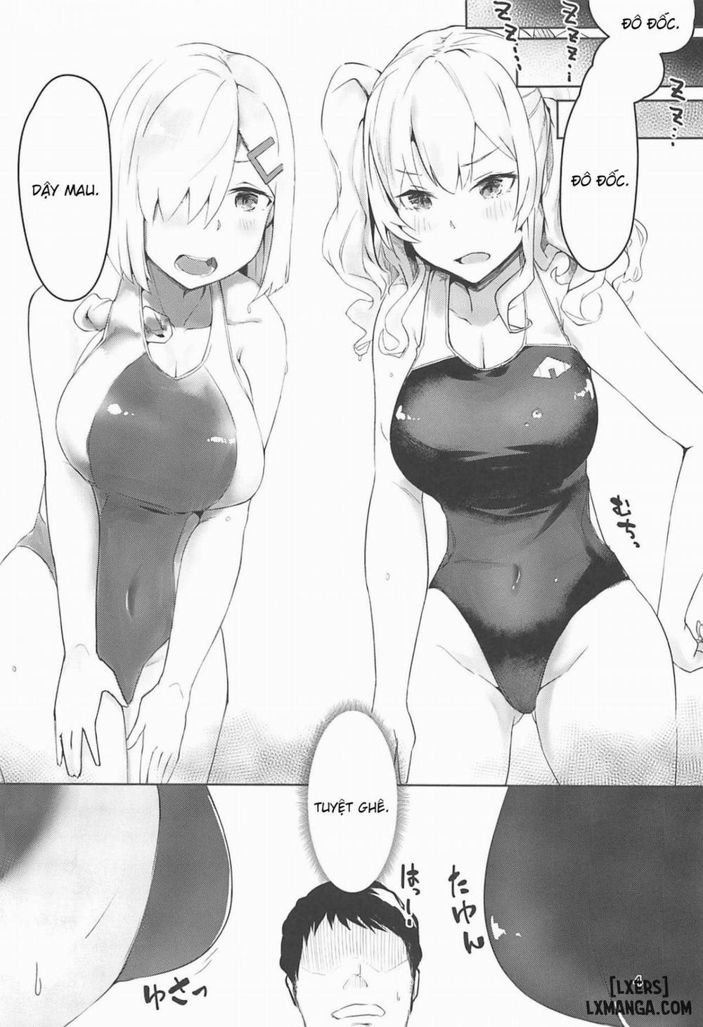 Hamakaze to Kashima to Kyouei Mizugi na Hon Chương Oneshot Trang 4