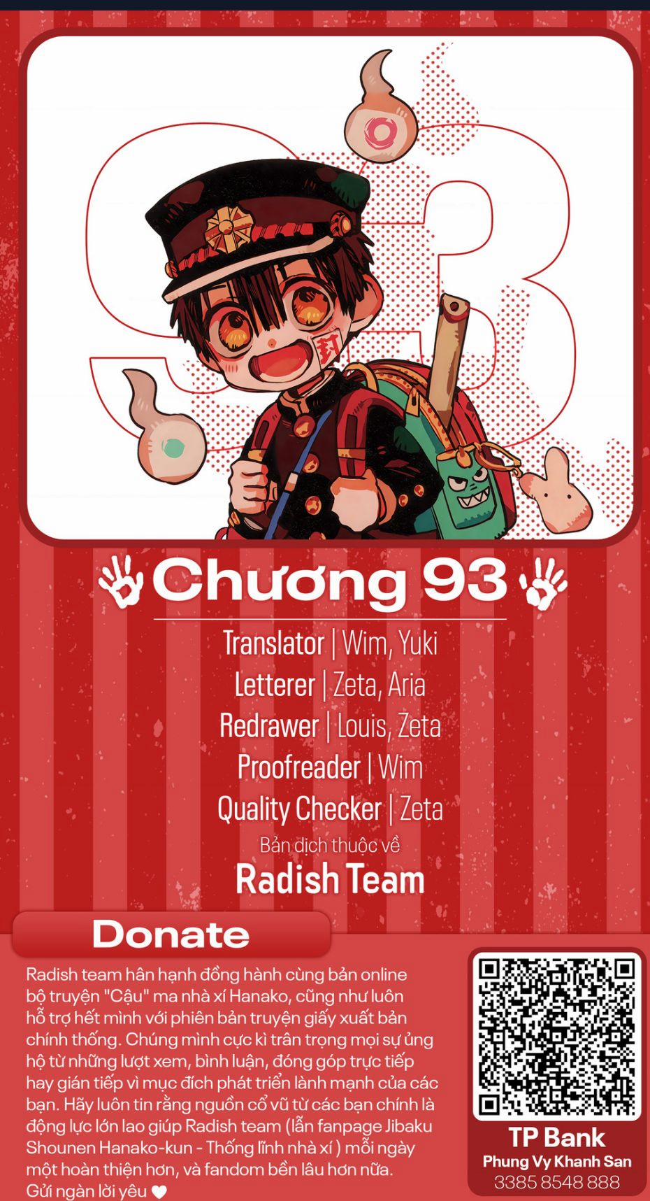 Hanako-Kun Nhà Xí Chuong 93 trang 1