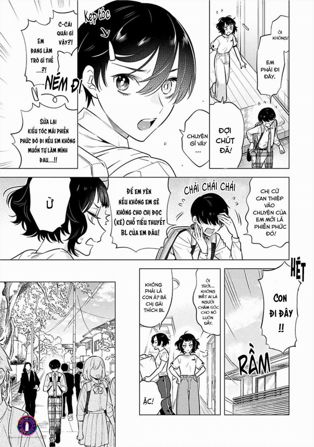 Hanamaru Manga Yin Kana là một cặp song sinh được tôi yêu quý Chương 1 Trang 5