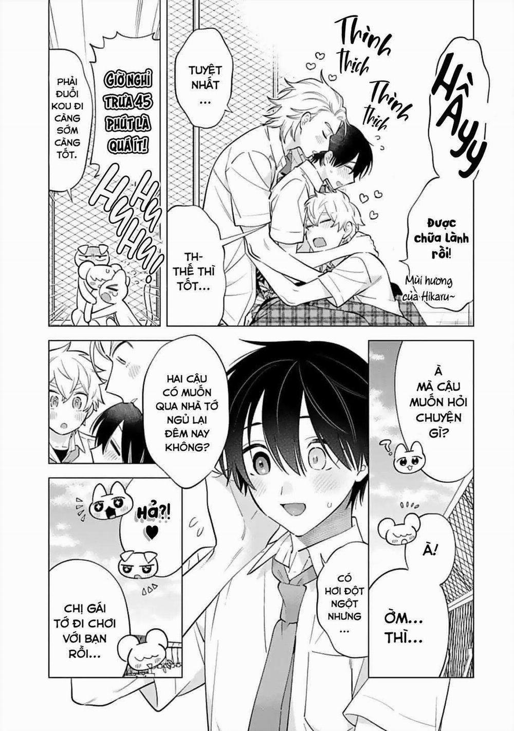 Hanamaru Manga Yin Kana là một cặp song sinh được tôi yêu quý Chương 12 Trang 8