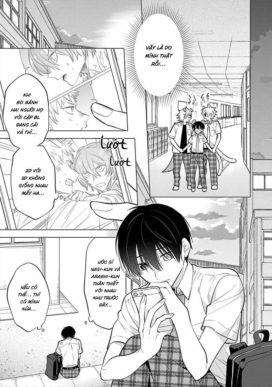 Hanamaru Manga Yin Kana là một cặp song sinh được tôi yêu quý Chương 6 Trang 13