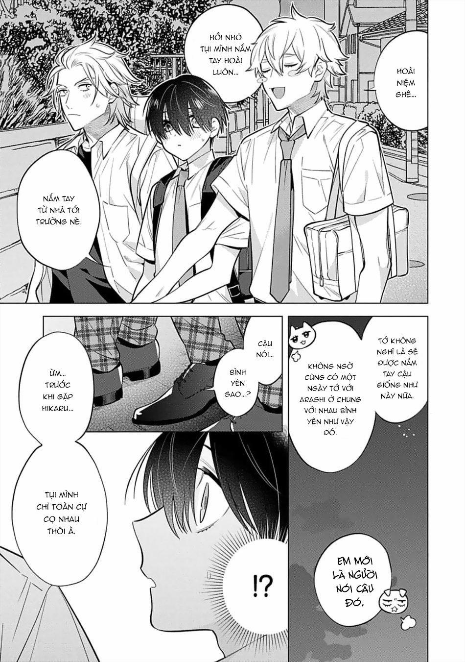 Hanamaru Manga Yin Kana là một cặp song sinh được tôi yêu quý Chương 6 Trang 17