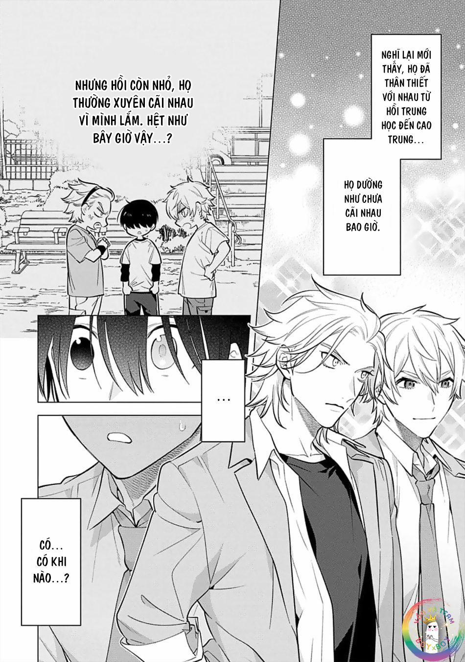 Hanamaru Manga Yin Kana là một cặp song sinh được tôi yêu quý Chương 6 Trang 10