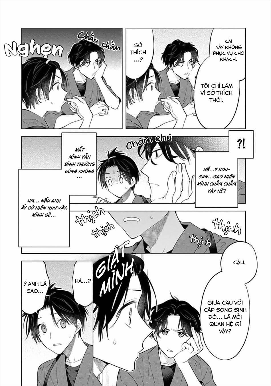 Hanamaru Manga Yin Kana Là Một Cặp Song Sinh Được Tôi Yêu Quý Chương 9 Trang 23