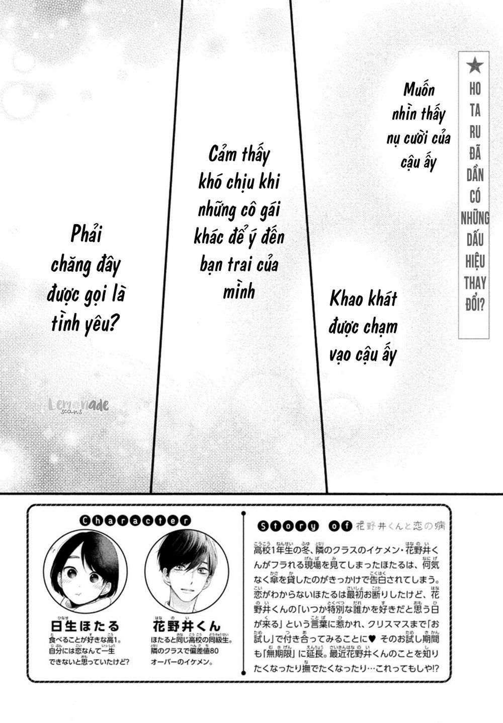 Hananoi-Kun To Koi No Yamai 8 trang 3