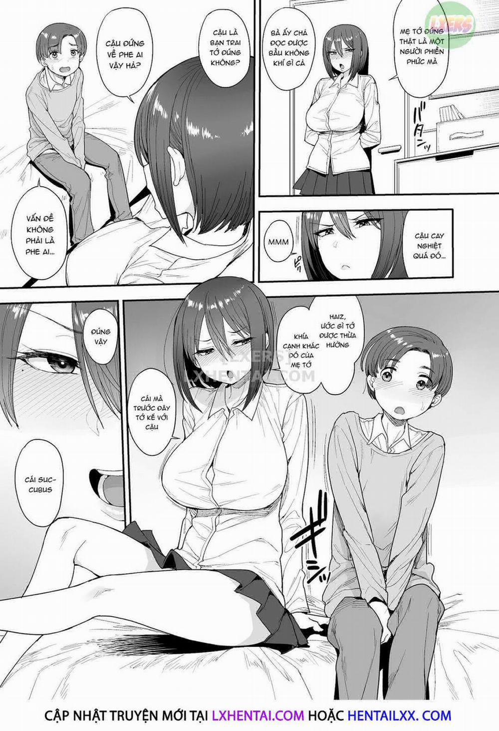 Hàng xóm succubus, Mẹ và Con Gái nhà Onomiya Oneshot trang 4