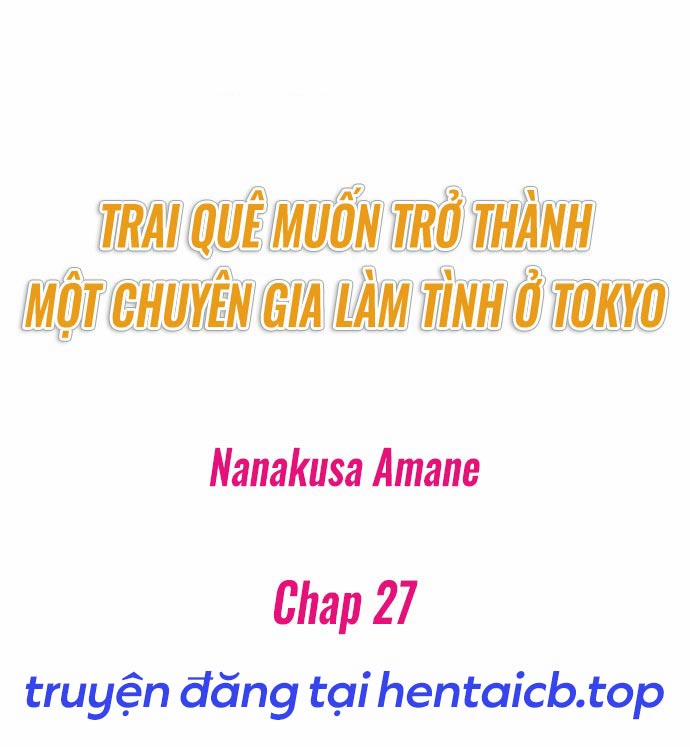 Hành Trình Thành Thánh Chịch Tokyo Chương 27 0 END Trang 2