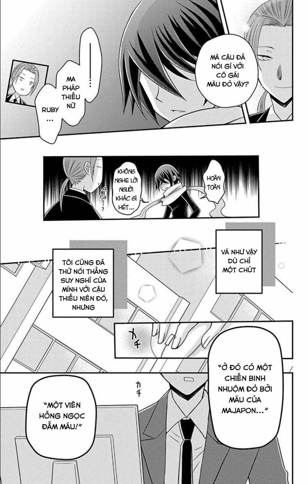 Hatoko-San Wa Tokidoki Mahou Shoujo 6 trang 32