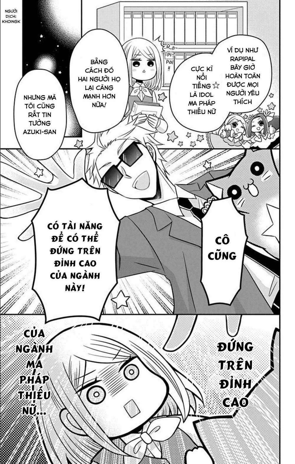 Hatoko-San Wa Tokidoki Mahou Shoujo 7 trang 8