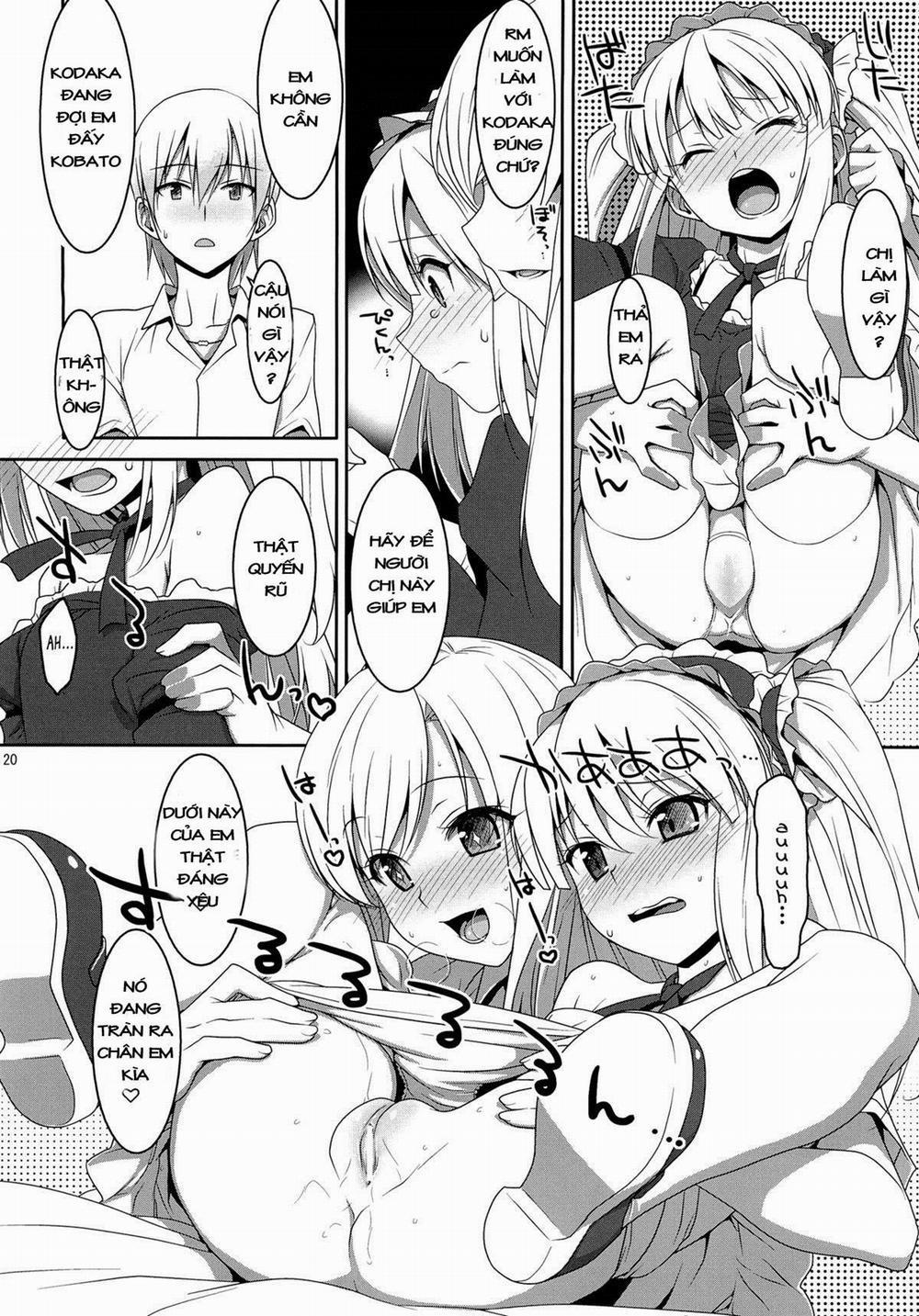 Hatoniku! (Boku wa Tomodachi ga Sukunai) Oneshot trang 16