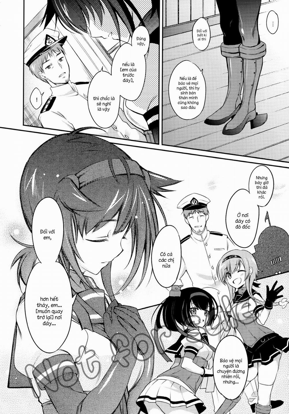 Hatsuzuki No Yoru Ni Kokoro Tokashite (Kancolle) Chương Oneshot Trang 7