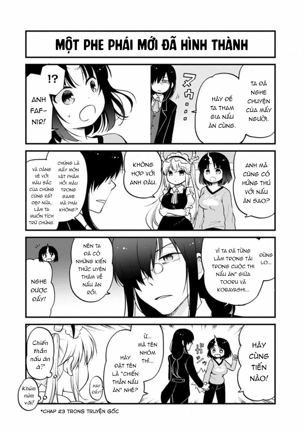 Hầu Gái Rồng Nhà Kobayashi: Nhật Ký Công Sở Của Elma 0 "Elma và đồ ăn nhà làm" trang 3