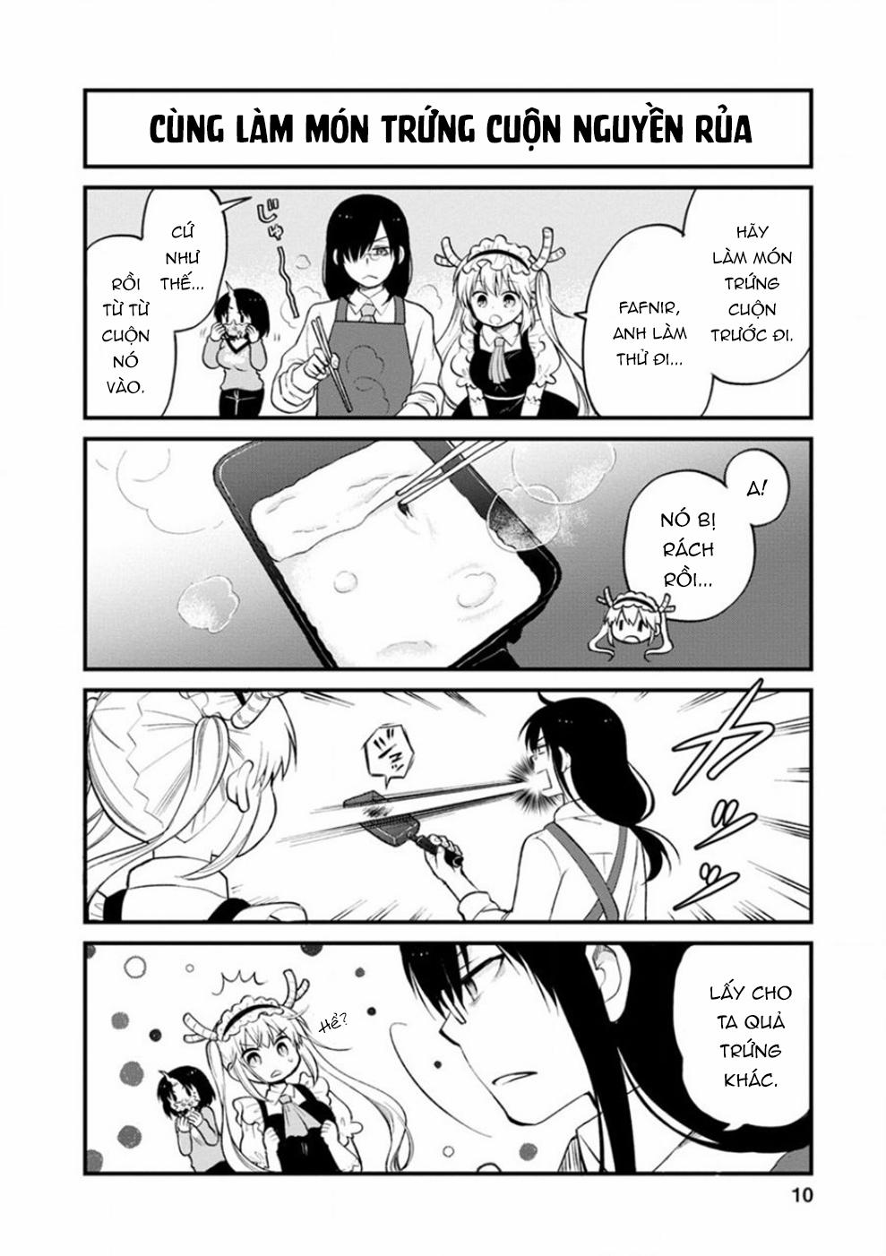 Hầu Gái Rồng Nhà Kobayashi: Nhật Ký Công Sở Của Elma 0 "Elma và đồ ăn nhà làm" trang 6