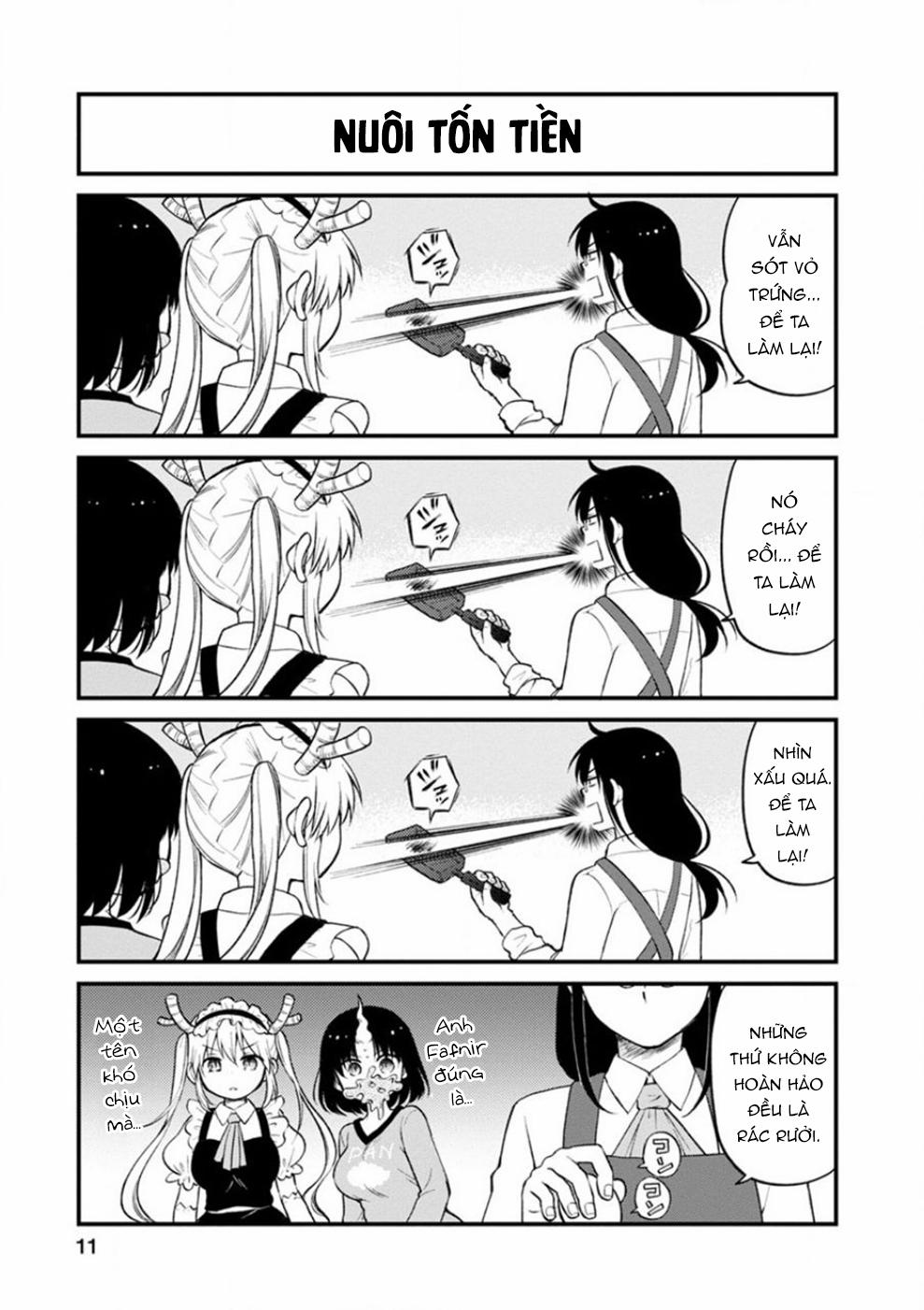 Hầu Gái Rồng Nhà Kobayashi: Nhật Ký Công Sở Của Elma 0 "Elma và đồ ăn nhà làm" trang 7