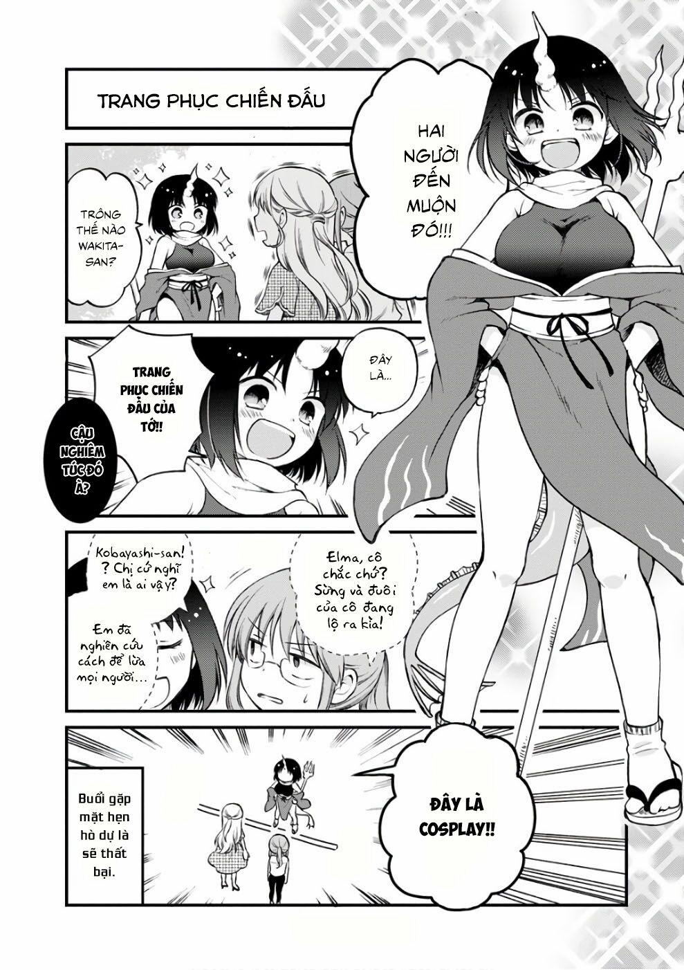 Hầu Gái Rồng Nhà Kobayashi: Nhật Ký Công Sở Của Elma 4 trang 13