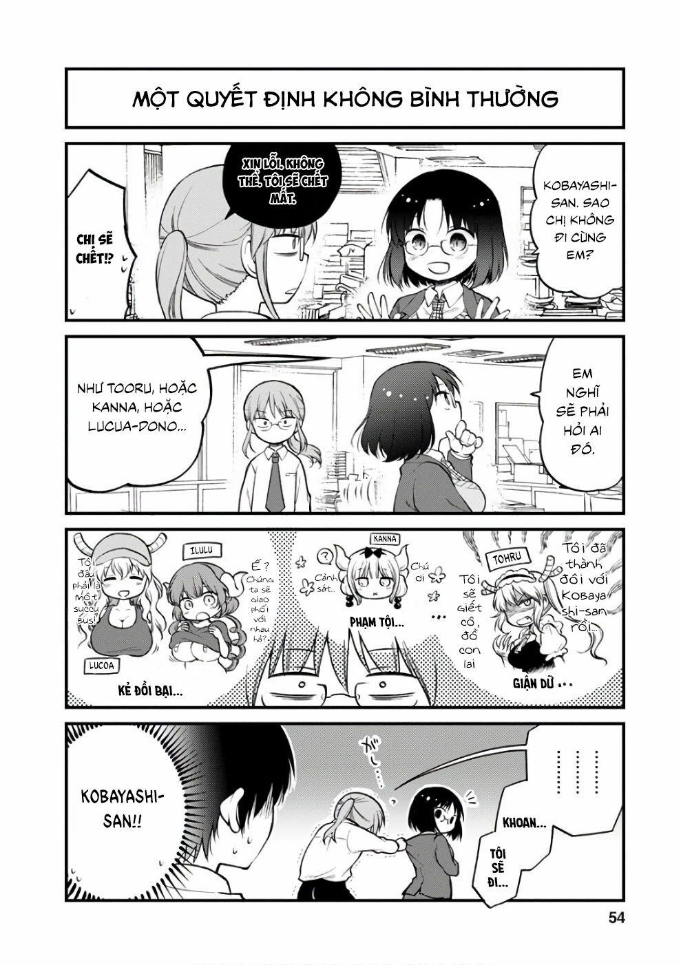 Hầu Gái Rồng Nhà Kobayashi: Nhật Ký Công Sở Của Elma 4 trang 3