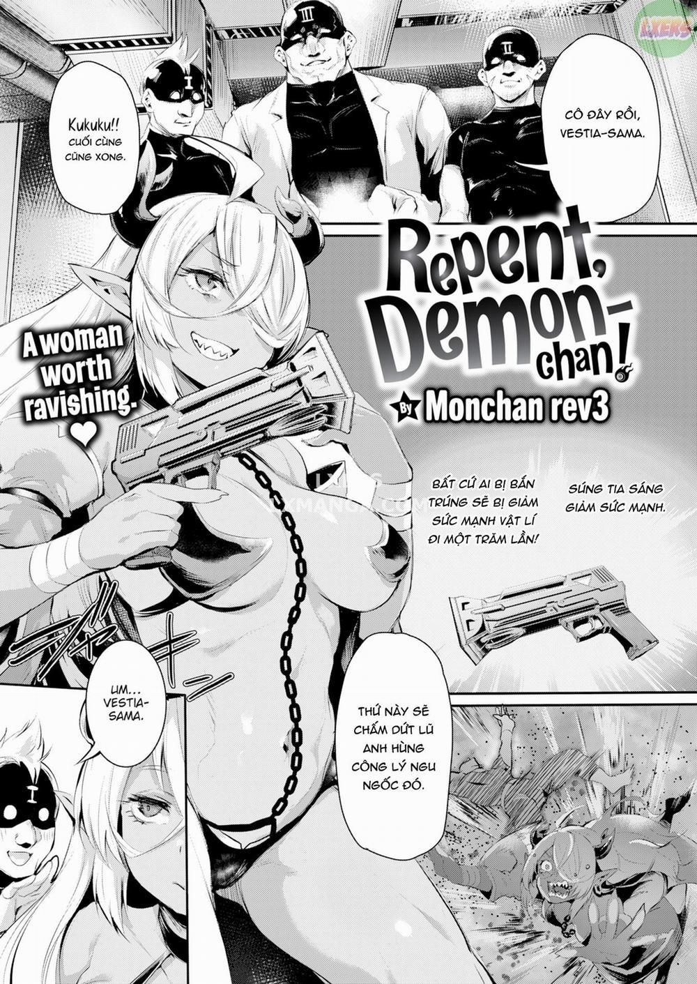 Hãy ăn năn đi, Demon-chan! Chương Oneshot Trang 2