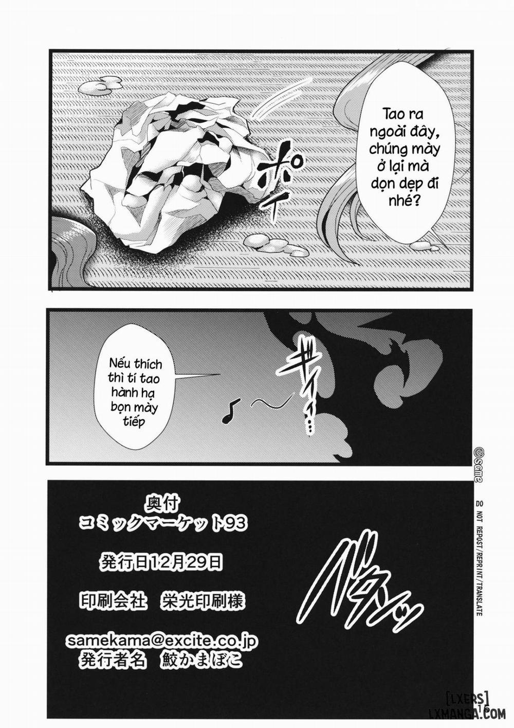 Hayashita Okina ga Nidouji o Ijimeru Hon Oneshot trang 15