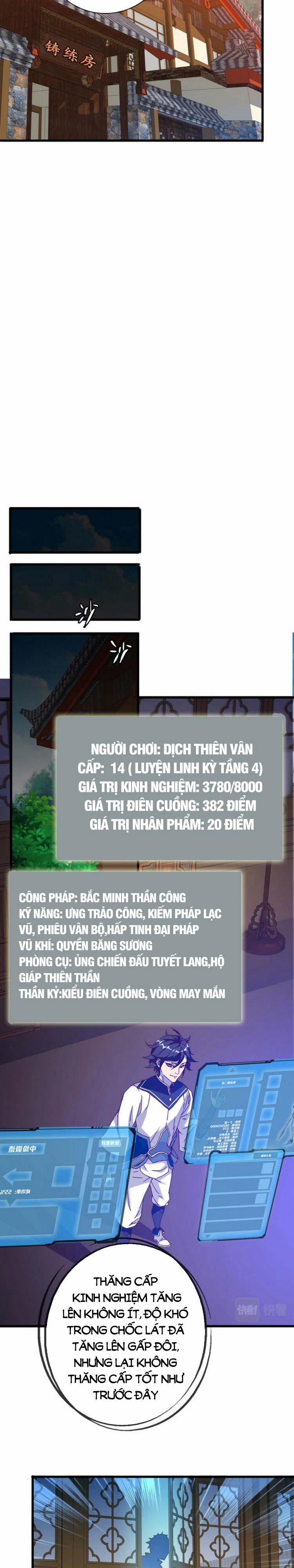 Hệ Thống Thăng Cấp Điên Cuồng 15 trang 3