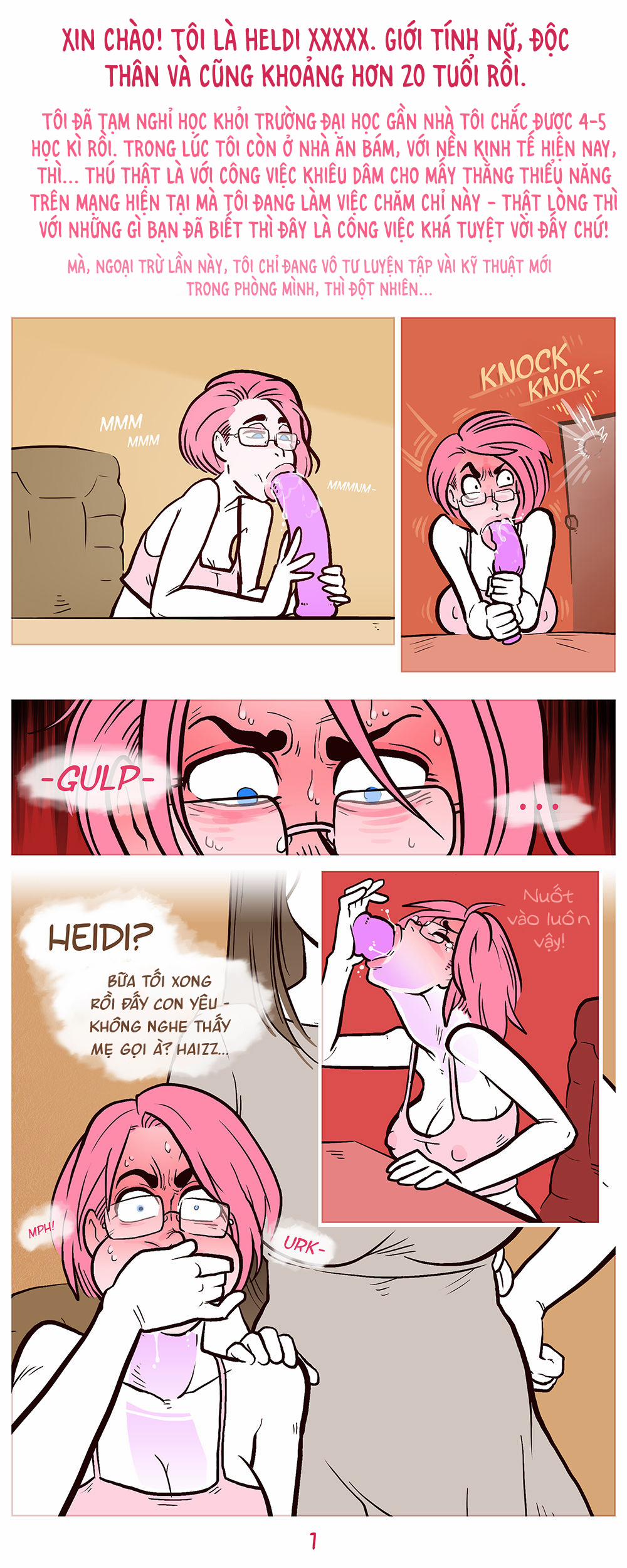 Heidi Whore's Hidey Holes Oneshot trang 2