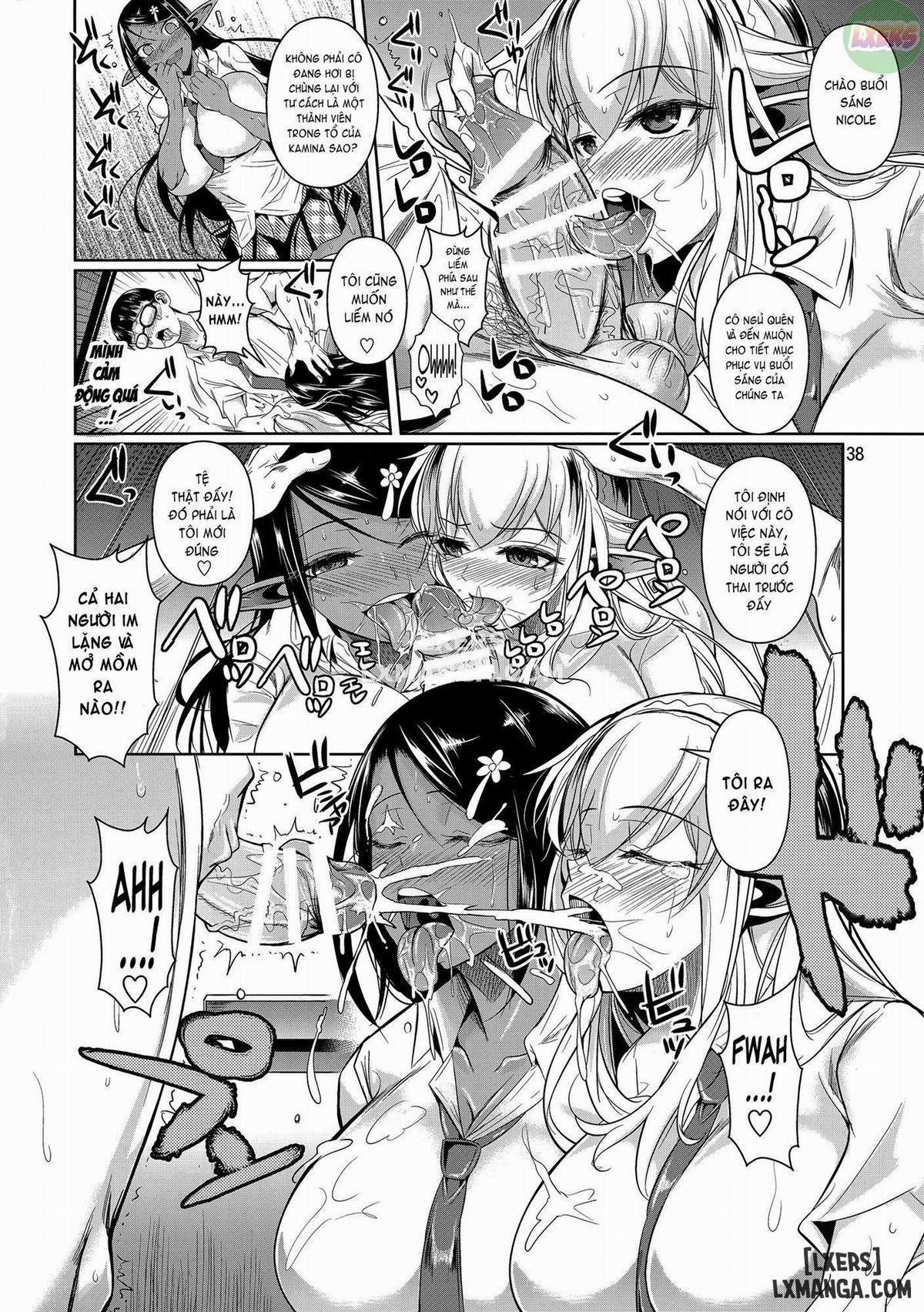 High Elf × High School Shiro × Kuro 1 trang 38