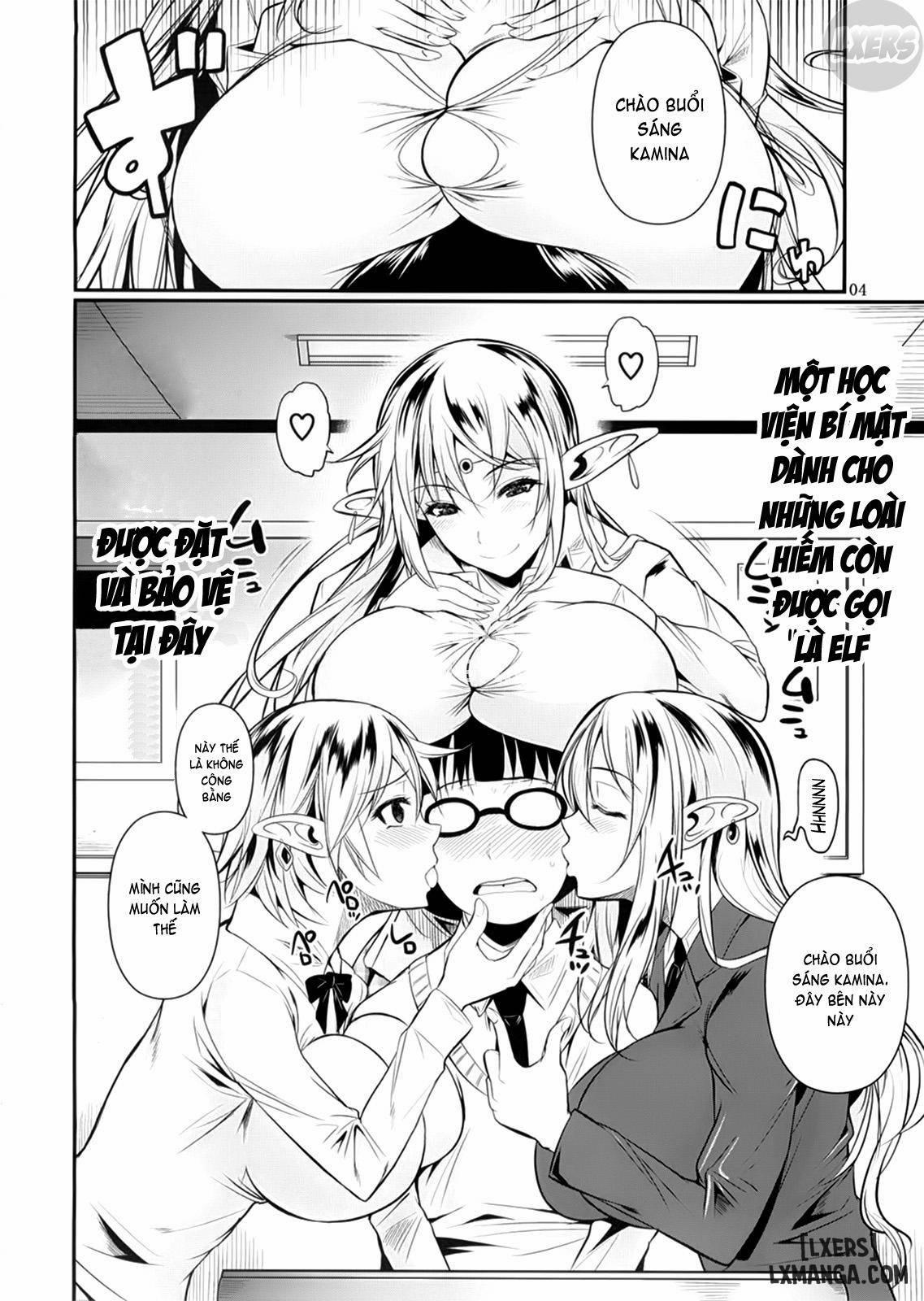 High Elf × High School 1 trang 4