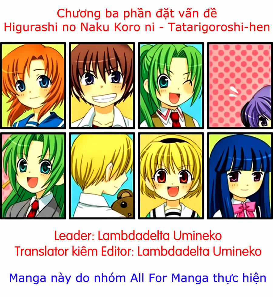 Higurashi No Naku Koro Ni – Onikakushi Hen Chương 10 Trang 2