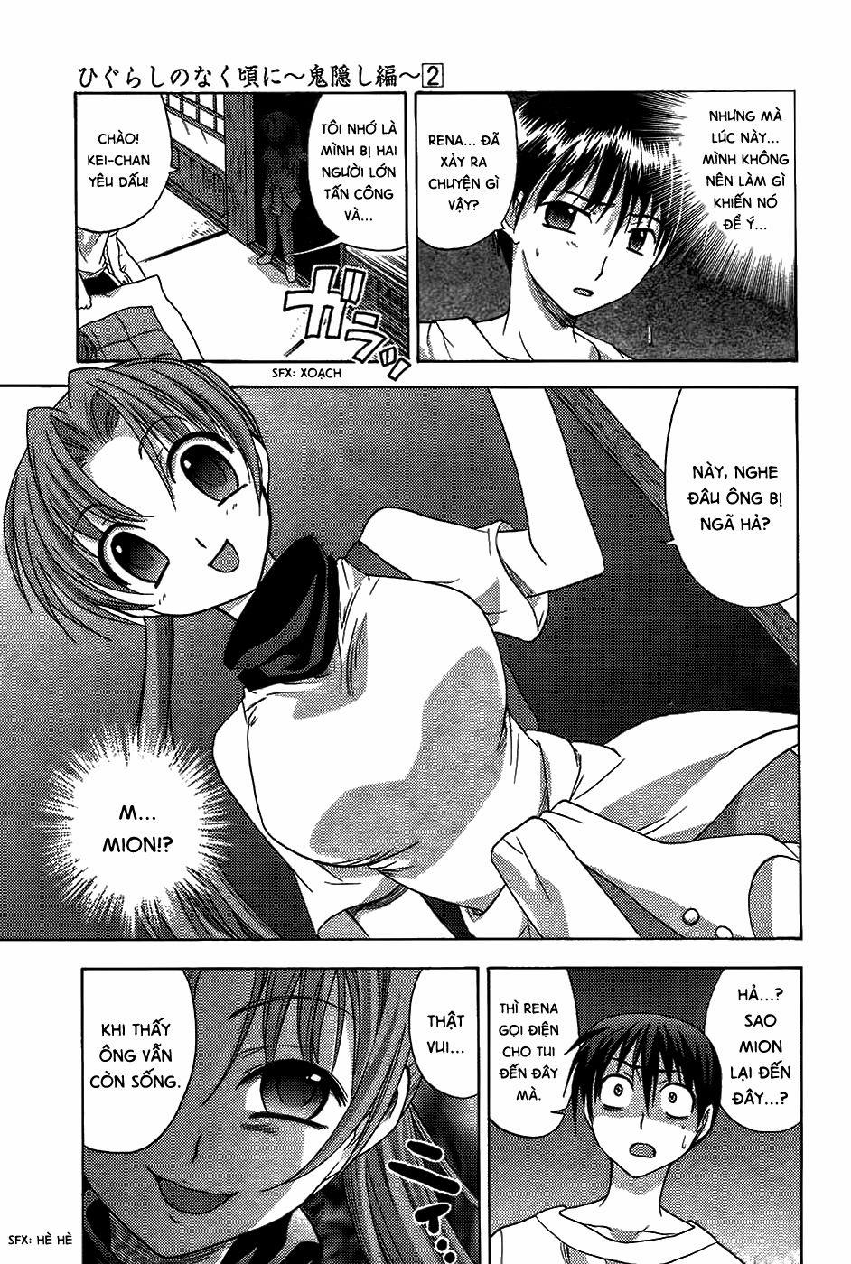 Higurashi No Naku Koro Ni – Onikakushi Hen Chương 9 Trang 35