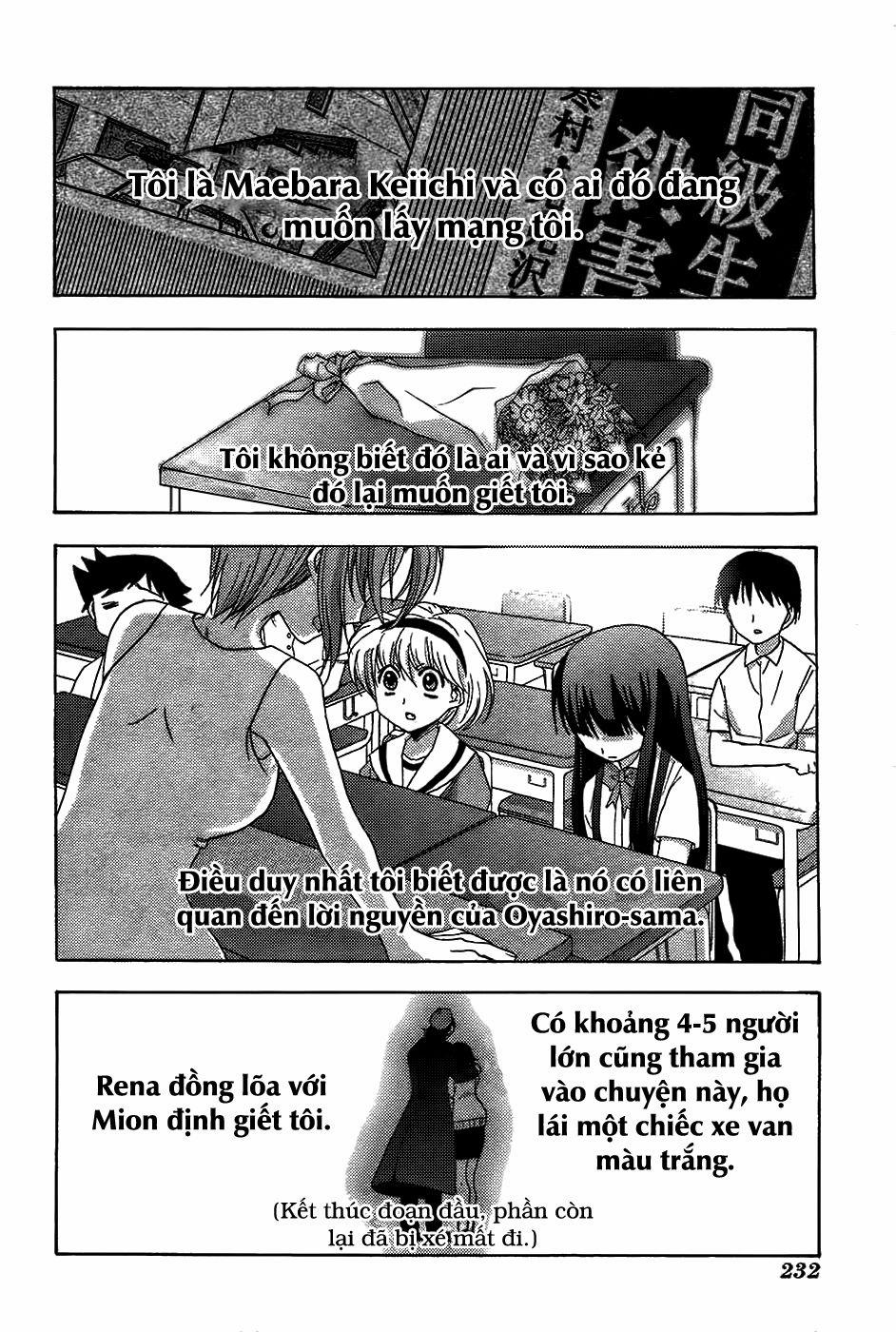 Higurashi No Naku Koro Ni – Onikakushi Hen Chương 9 Trang 71