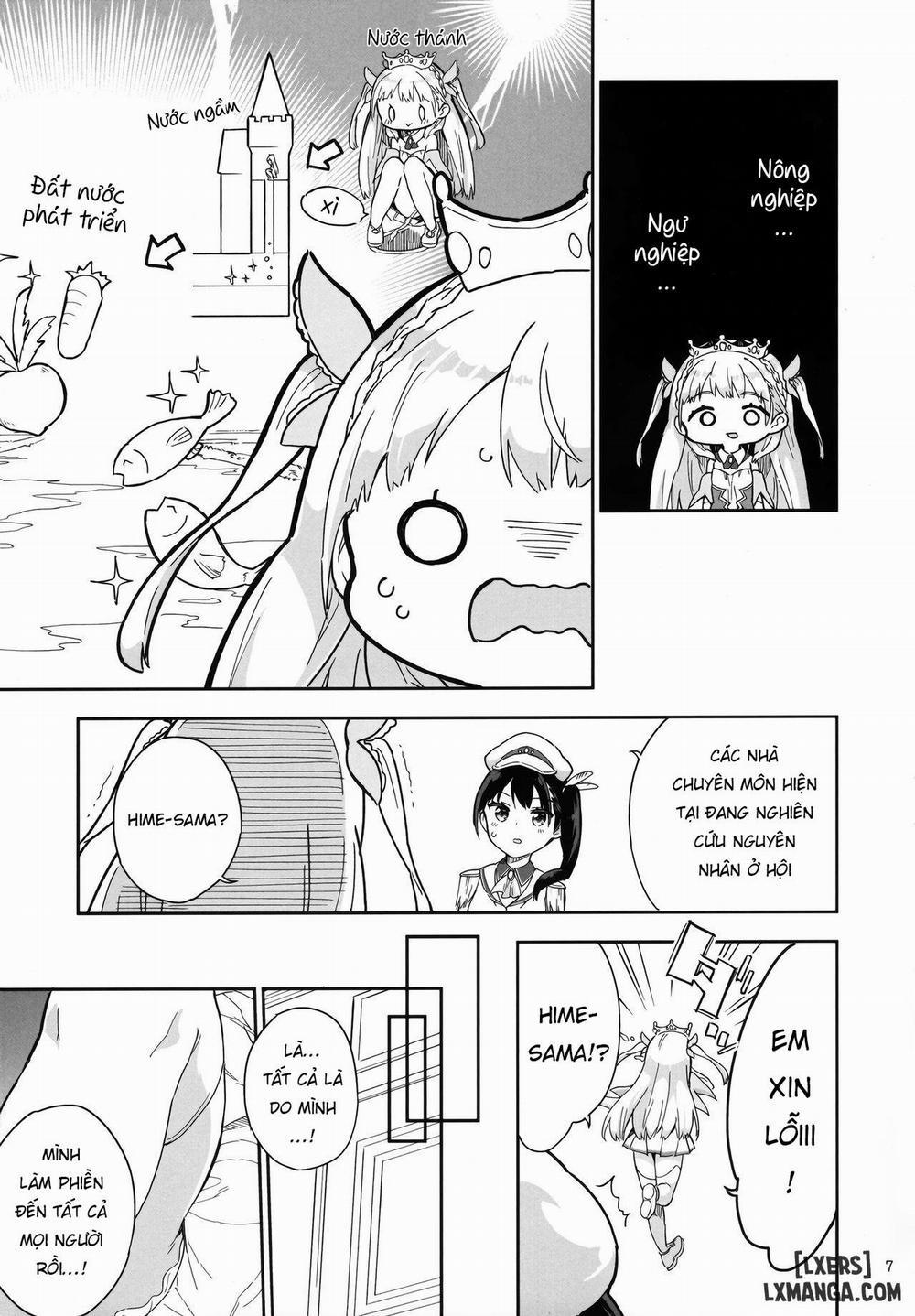 Hime-sama Sore wa Seisui desu ka? 3 Oneshot trang 7