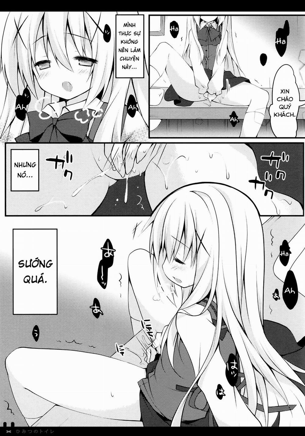 Himitsu no Toire (Gochuumon wa Usagi desu ka?) Chương Oneshot Trang 11