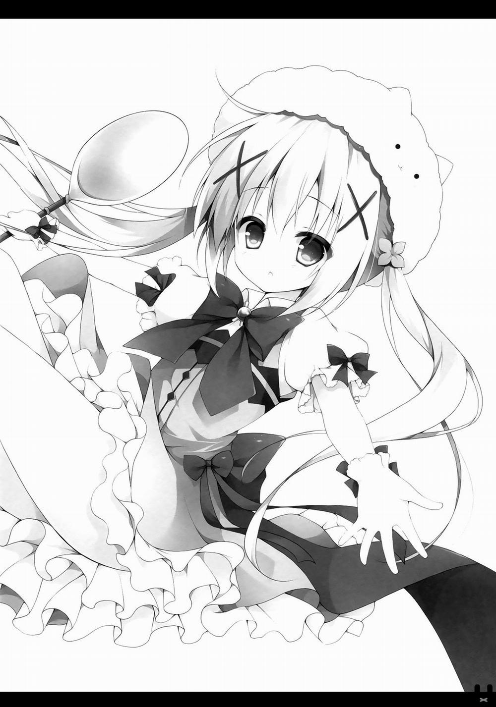 Himitsu no Toire (Gochuumon wa Usagi desu ka?) Chương Oneshot Trang 14