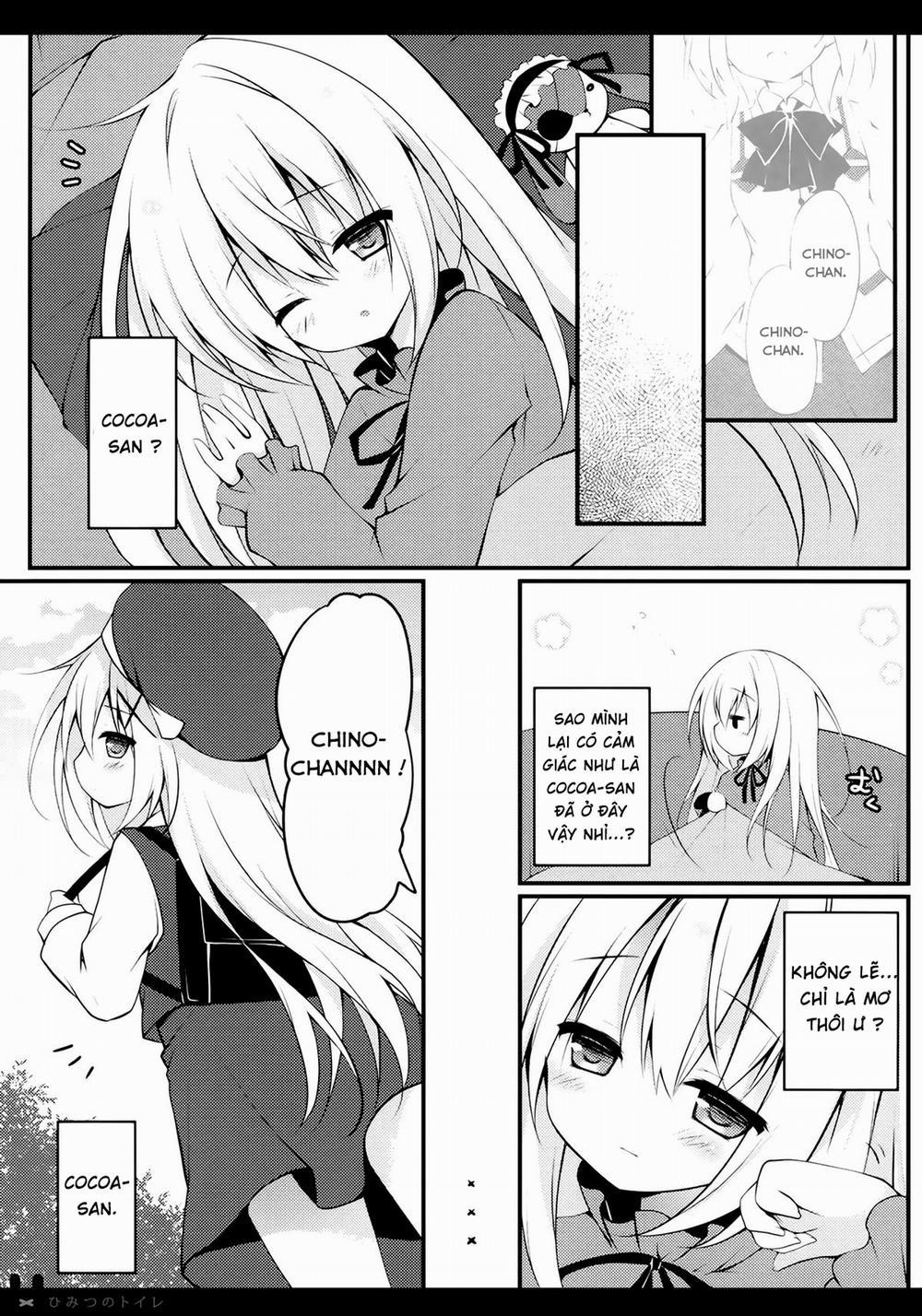 Himitsu no Toire (Gochuumon wa Usagi desu ka?) Chương Oneshot Trang 3