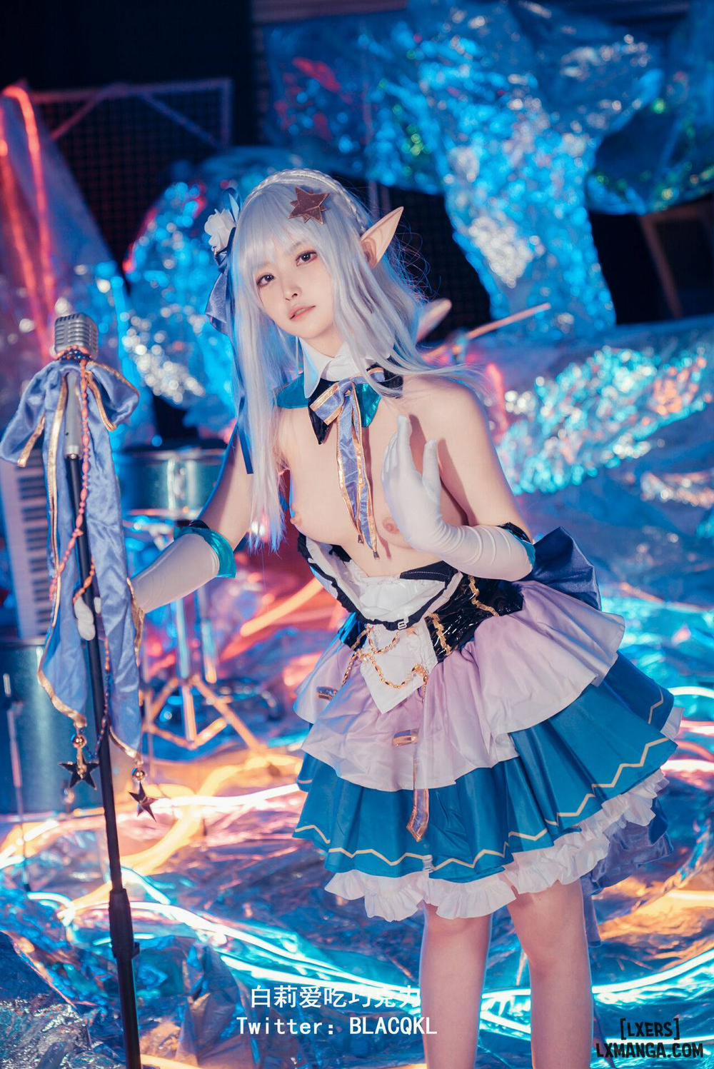 Hình Cosplay 169 0 白莉爱吃巧克力 trang 47