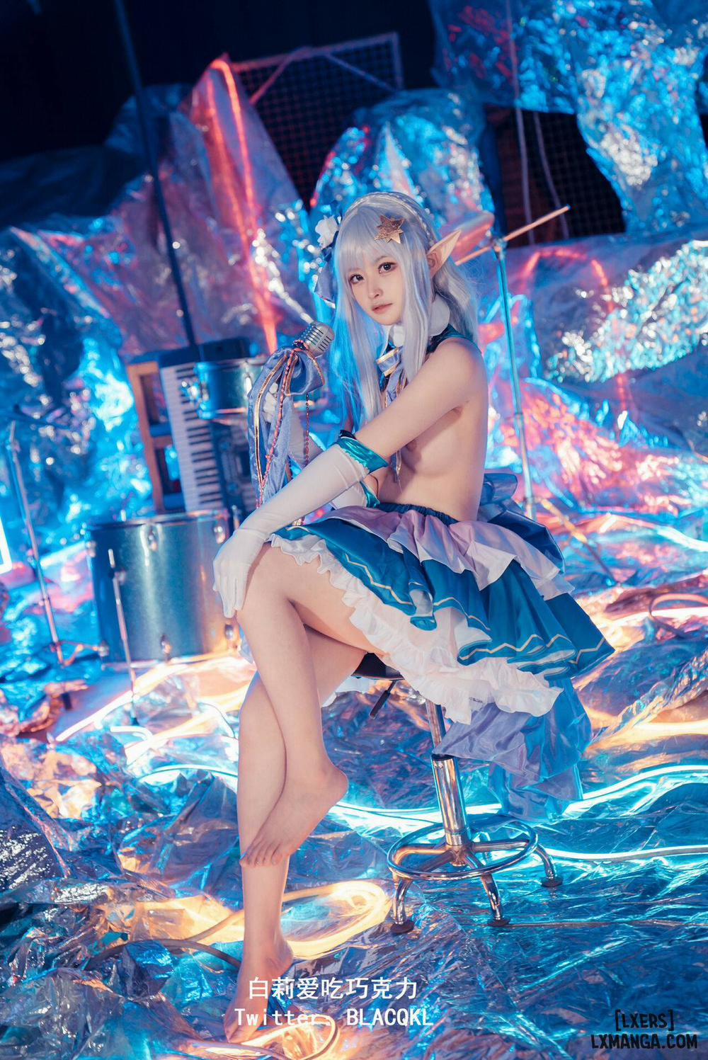 Hình Cosplay 169 - 白莉爱吃巧克力 trang 13