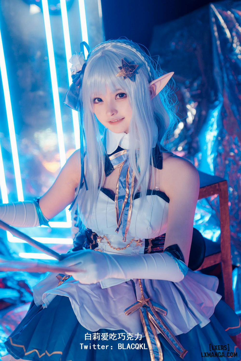 Hình Cosplay 169 - 白莉爱吃巧克力 trang 16