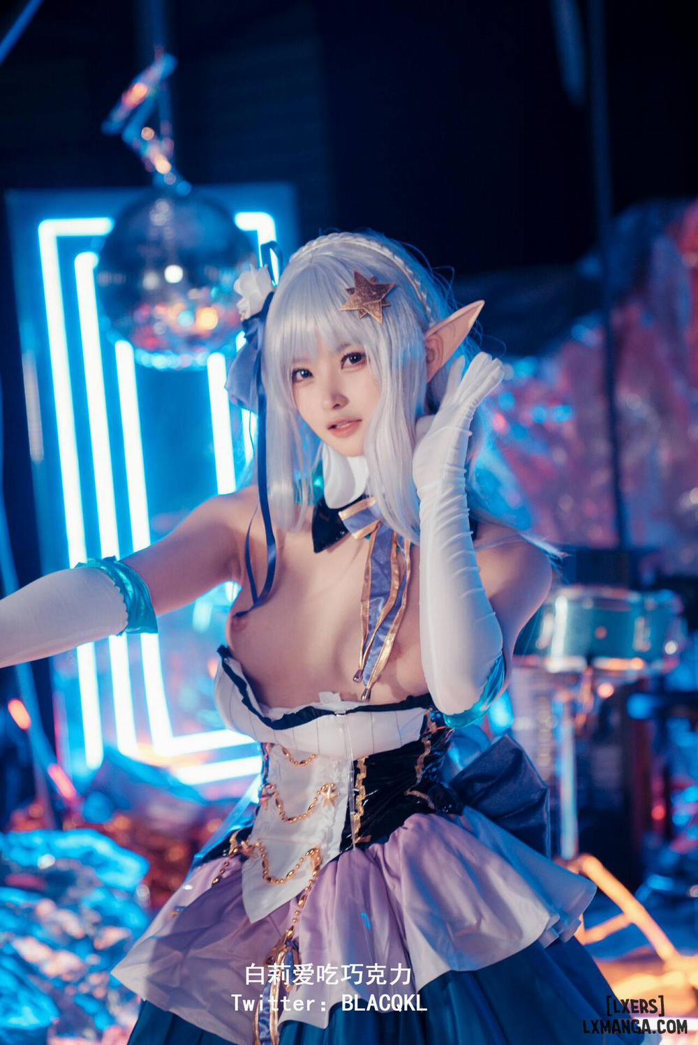 Hình Cosplay 169 - 白莉爱吃巧克力 trang 58