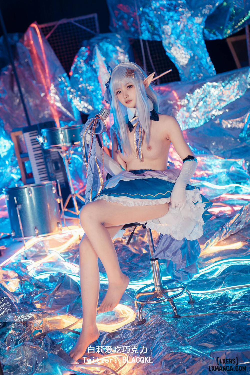 Hình Cosplay 169 - 白莉爱吃巧克力 trang 61