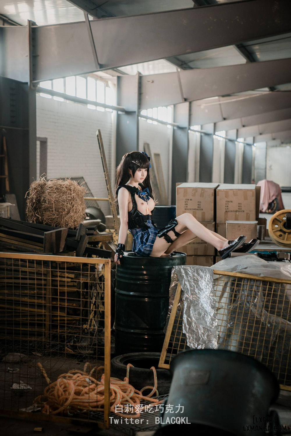 Hình Cosplay 170 - 白莉爱吃巧克力 trang 57