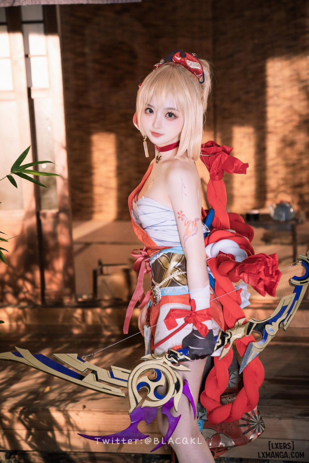 Hình Cosplay 172 0 白莉爱吃巧克力 trang 22