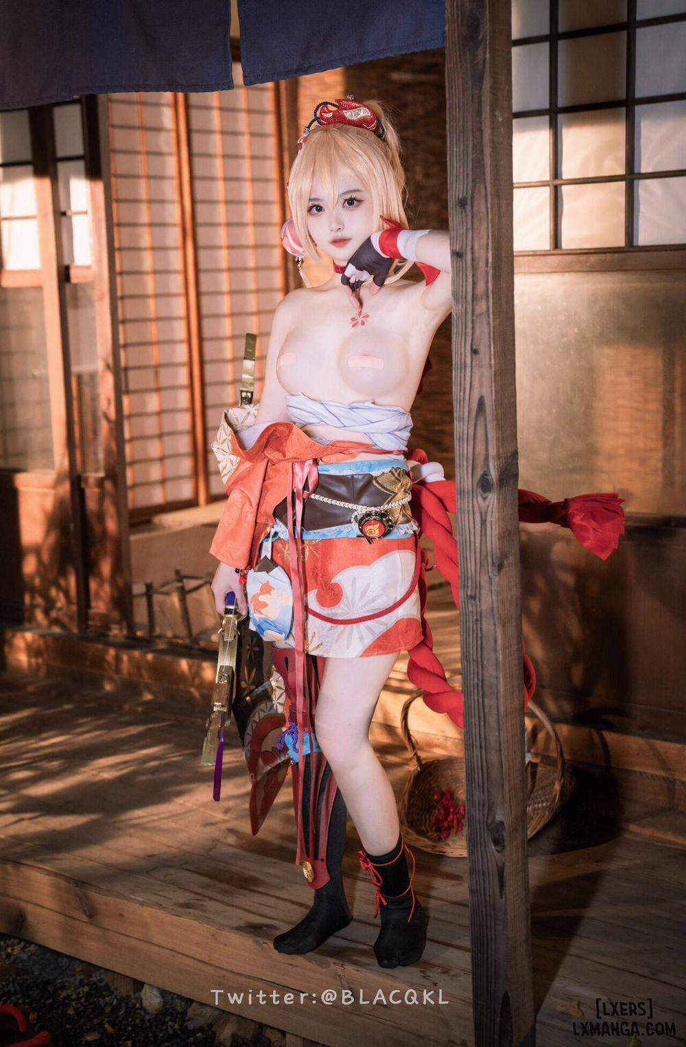 Hình Cosplay 172 - 白莉爱吃巧克力 trang 12