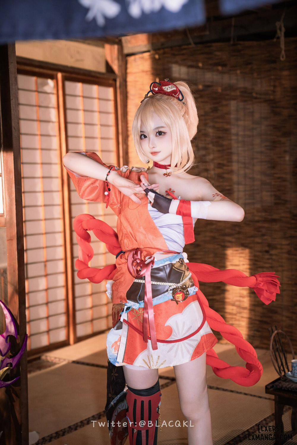 Hình Cosplay 172 - 白莉爱吃巧克力 trang 16