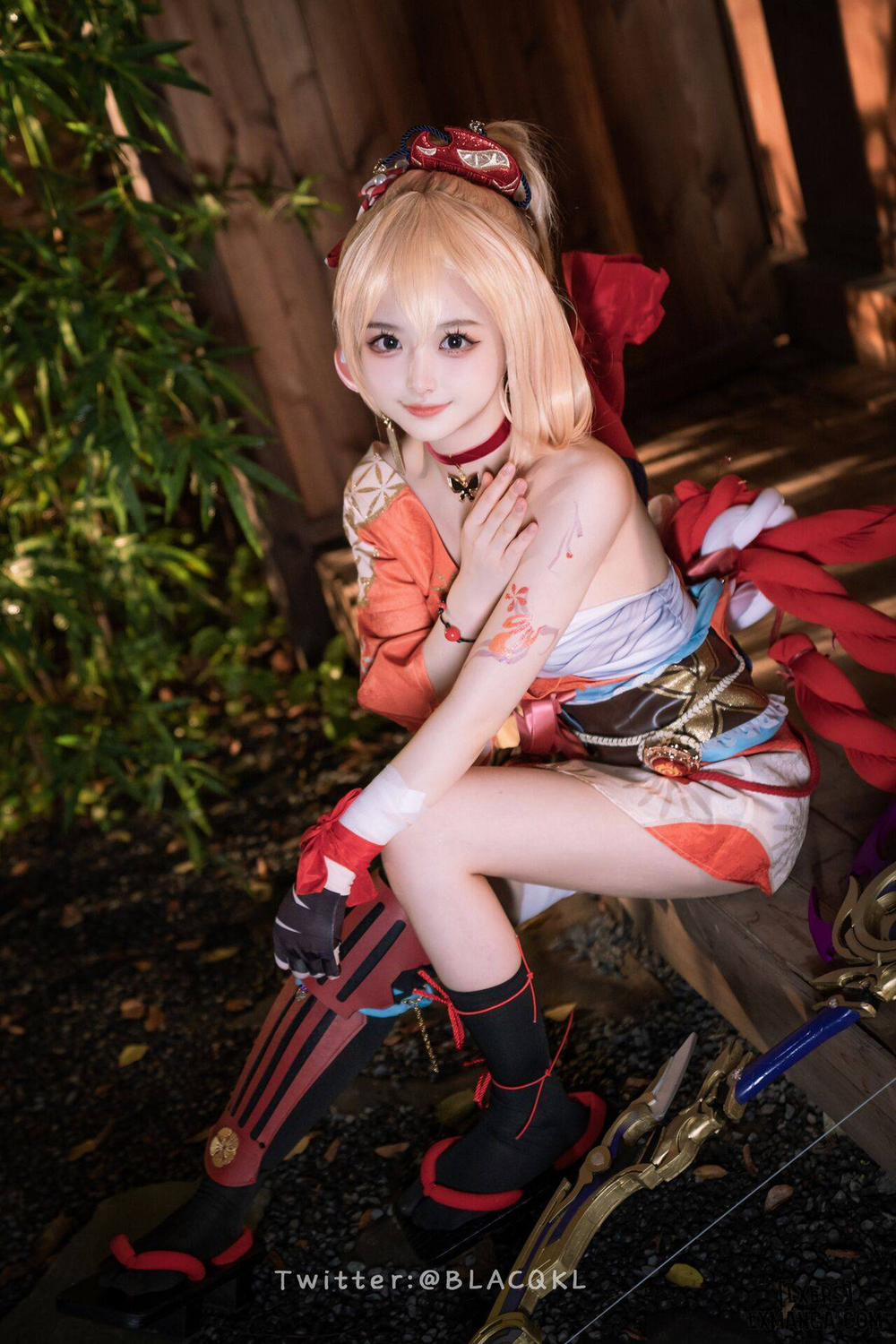 Hình Cosplay 172 - 白莉爱吃巧克力 trang 18